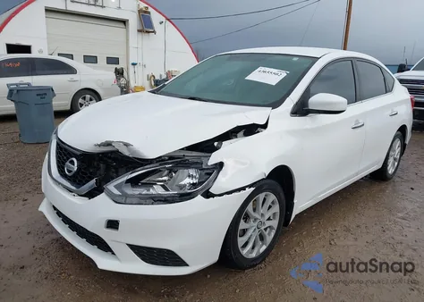 2016 Nissan Sentra Sv z USA, uszkodzony, nr VIN 3N1AB7AP2GY233836